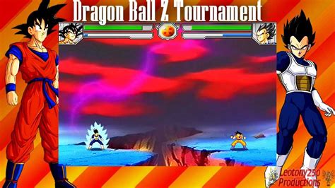 dragon ball z tournament flash game